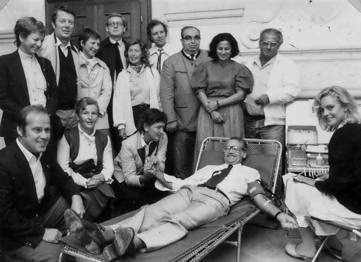 Blutspenden 1983